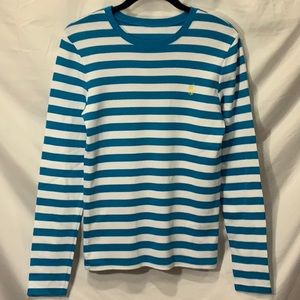 Vintage Ralph Lauren Striped Crew Shirt.  NWOT.